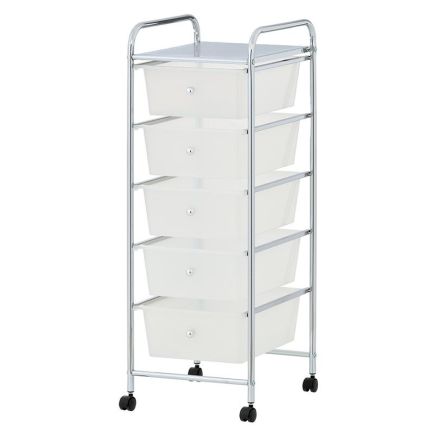 White Essentials Salon Trolley