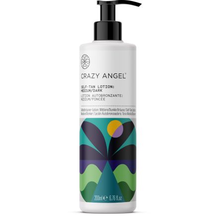 Crazy Angel Self Tan Lotion Medium/Dark 200ml