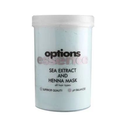 Options Essence Sea Extract and Henna Mask 1000ml