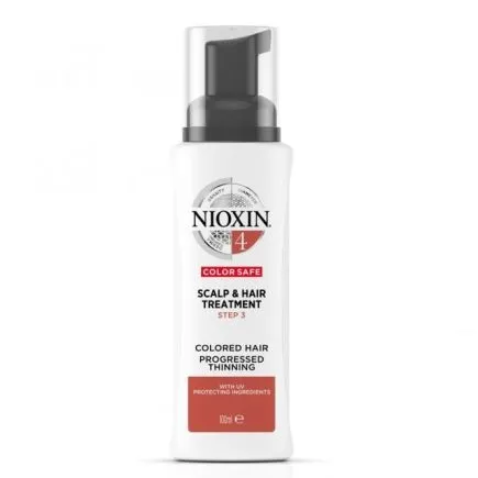 NIOXIN System 4 Scalp & Hair Treatment for Colored Hair with Progressed Thinning 100ml