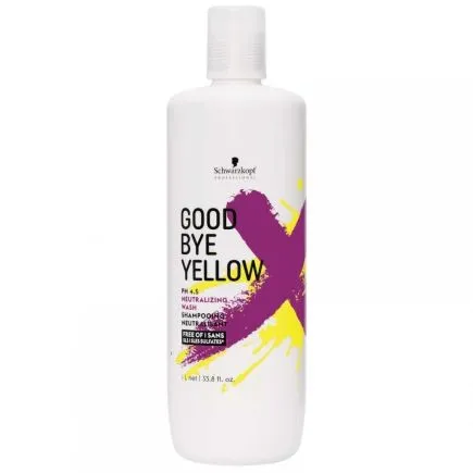 Schwarzkopf Professional Goodbye Yellow Neutralizing Shampoo 1000ml