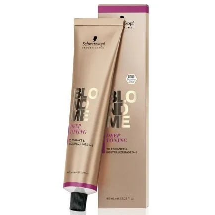 Schwarzkopf Professional BlondMe Toning Cream Peach Sorbet (60ml)