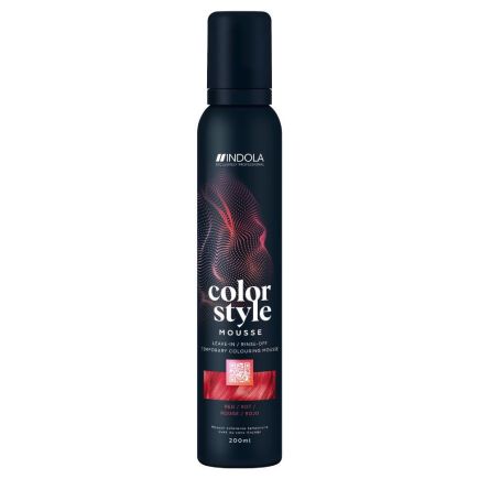 Indola Color Style Mousse Red (200ml)