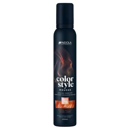 Indola Color Style Mousse Copper (200ml)