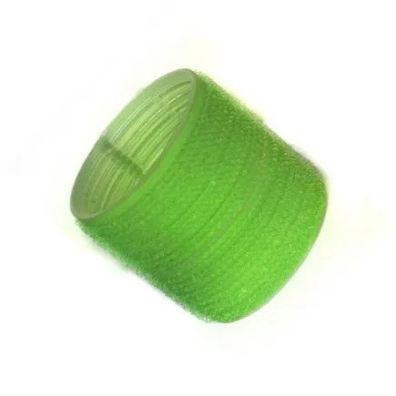 Hair Tools Cling Rollers Jumbo Green 61mm (6)