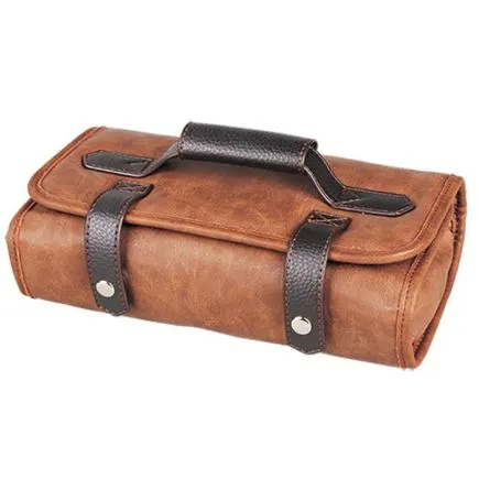 Head Jog Barbers Tool Roll - Brown