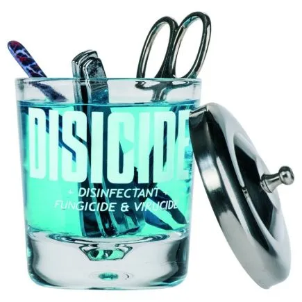 Disicide Small Glass Sterilising Jar 160ml