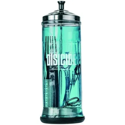 Disicide Large Glass Sterilising Jar 1100ml