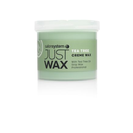 Salon System Just Wax Tea Tree Crème Wax 450g