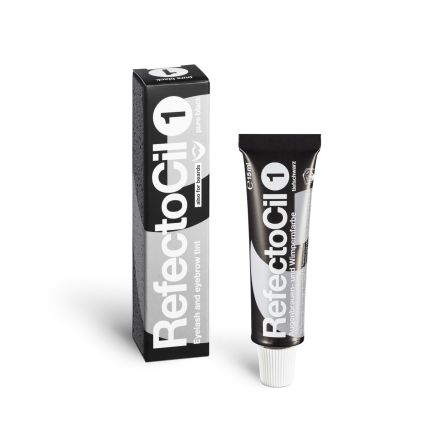 RefectoCil Eyelash & Eyebrow Tint 1 Pure Black (15ml)