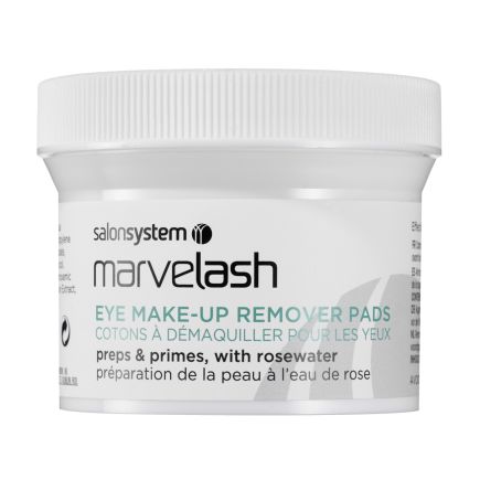 Salon System Marvelash Eye Make-up Remover Pads (75pk)