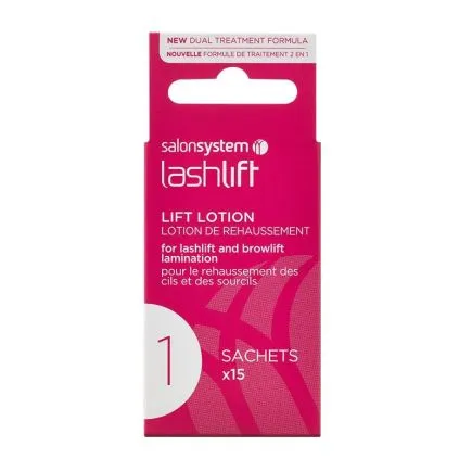 Salon System Lash and Brow Lift Lotion Sachets (15pk)