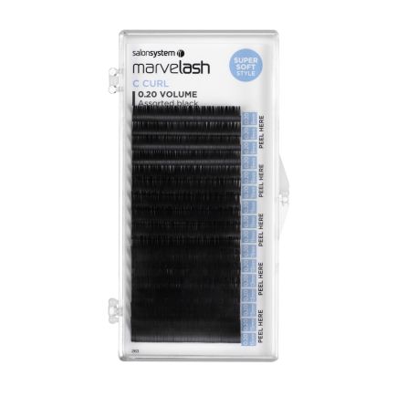 Salon System Marvelash C Curl 0.20 Lashes (Volume) - Assorted Length