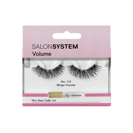 Salon System Volume Strip Lash (No. 113 Wispy Volume)