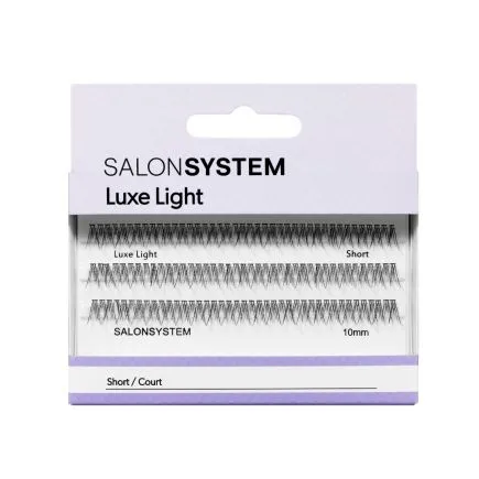 Salon System Individual Lashes Luxe Light Short