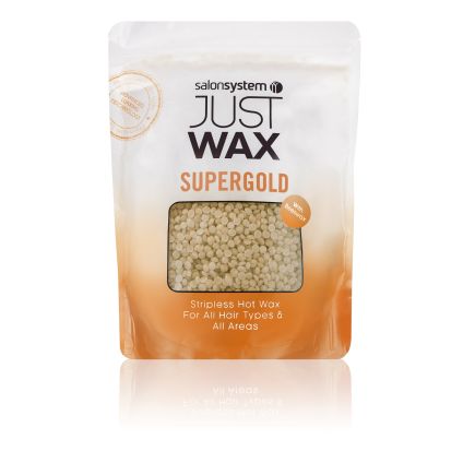 Salon System Just Wax Supergold Stripless Hot Wax 700g