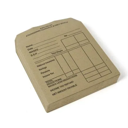 Agenda Wage Envelopes 50pk