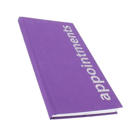 Agenda Appoinment Book 3 Assistant Purple