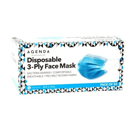 Agenda Disposable Face Masks (50pk)