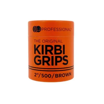 LJ Professional Original Kirbi Grip Brown 2 inch (500pk)