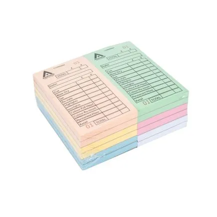 Agenda Check Pads Numbered 12 x 100