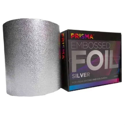 Prisma Embossed Silver Foil 120mm x 100m