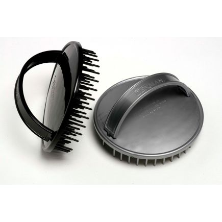 Denman D6 Original Be Bop Scalp Massager & Shower Brush Black