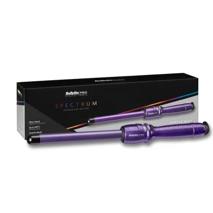 Babyliss Pro Spectrum Oval Wand 19mm Purple Mist Electricals