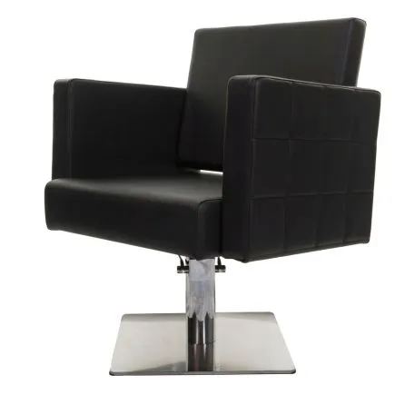 Crewe Orlando Cayman Hydraulic Chair Square Base Black