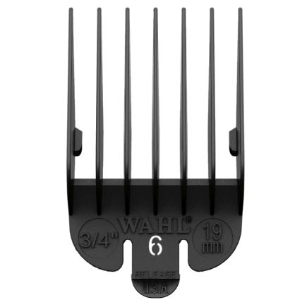 Wahl No.6 Attachment Comb 19mm Black