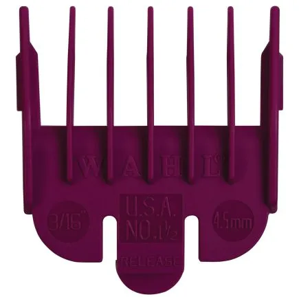 Wahl No.1 1/2 Attachment Comb 4.5mm Plum