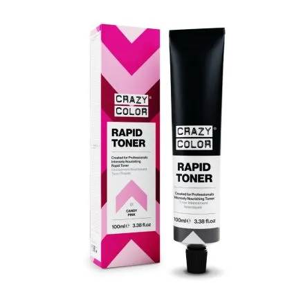 Crazy Color Rapid Toner Candy Pink (100ml)