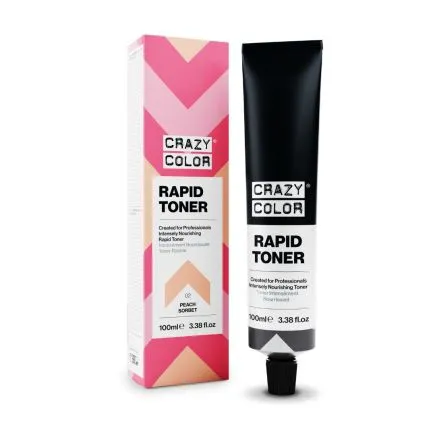 Crazy Color Rapid Toner Peach Sorbet (100ml)