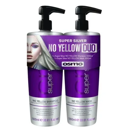 OSMO Super Silver No Yellow Shampoo & Conditioner Twin Pack (2 x 1000ml)