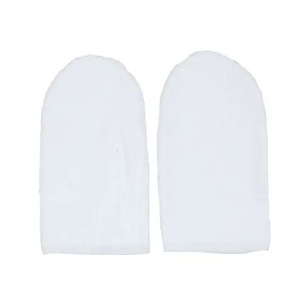 Head Gear Terry Hand Mitt - White Pair