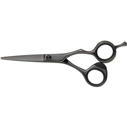 Joewell X Series Black Offset Hairdressing Scissors - 5.25 inch