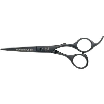 Joewell Cobalt Black Offset Scissors - 6 inch