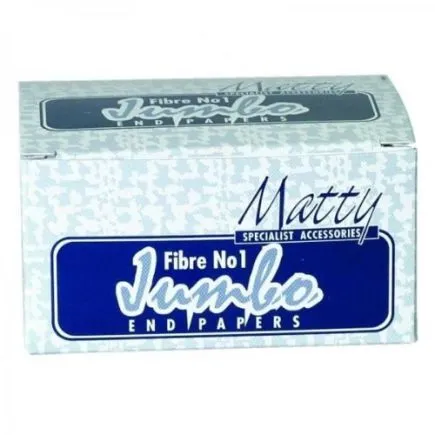 Matty Fibre No. 1 Jumbo End Papers (750)