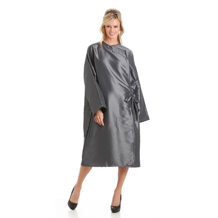 Feel For Hair Rapport Gown Ultima Fabric Gun Metal with Velcro