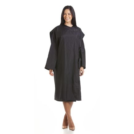 Feel For Hair Rapport Protect Gown Microfibre Fabric Jet Black