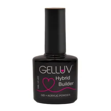 Gelluv Clear Hybrid Builder Gel & Acrylic 15ml