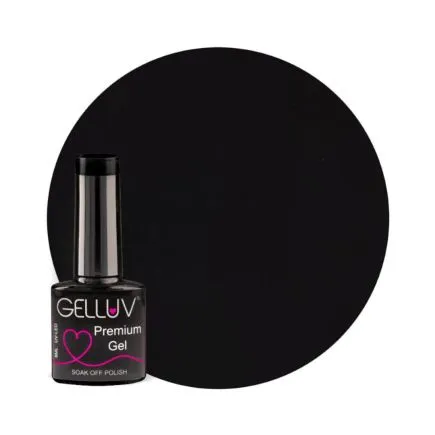 Gelluv Gel Polish Jet Black (8ml)