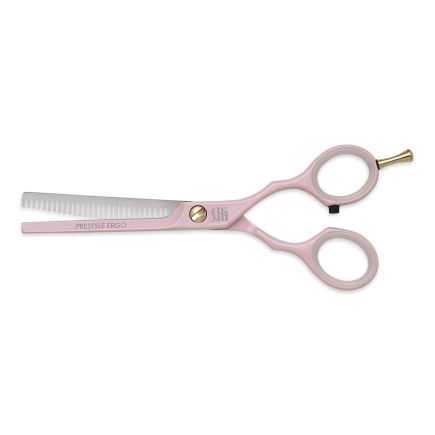 Jaguar Prestyle Ergo Pink Thinning Scissors - 5.5 inch