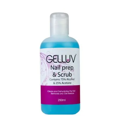 Gelluv Nail Prep & Scrub (250ml)