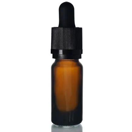 Hive of Beauty Amber Bottle Dropper & Cap 12ml