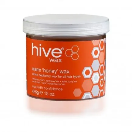 Hive of Beauty Warm Honey Wax 425g