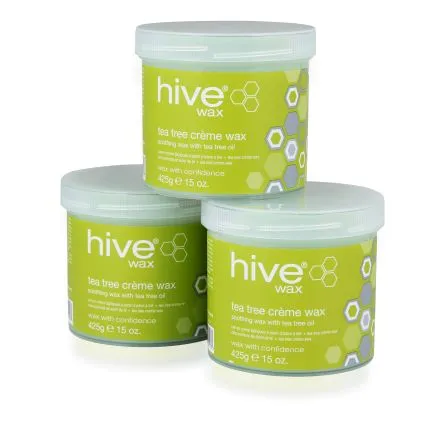 Hive Tea Tree Creme Wax 3 for 2 Pack (3 x 425g)