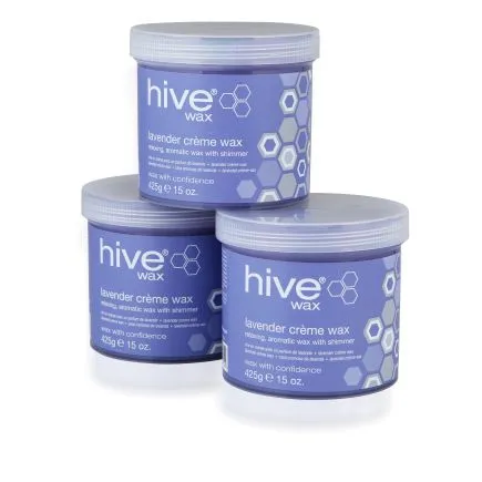 Hive Lavender Creme Wax 3 for 2 Pack (3 x 425g)