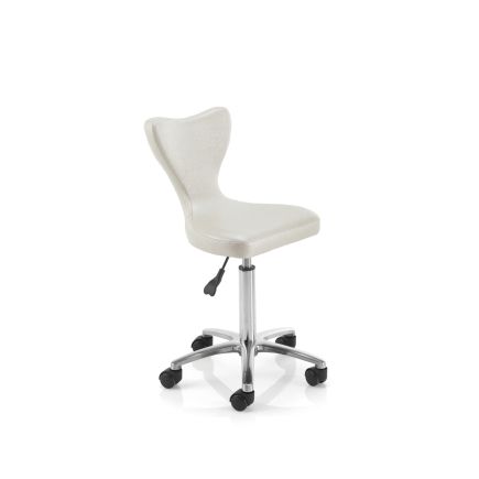 REM Clover Beauty Stool - White