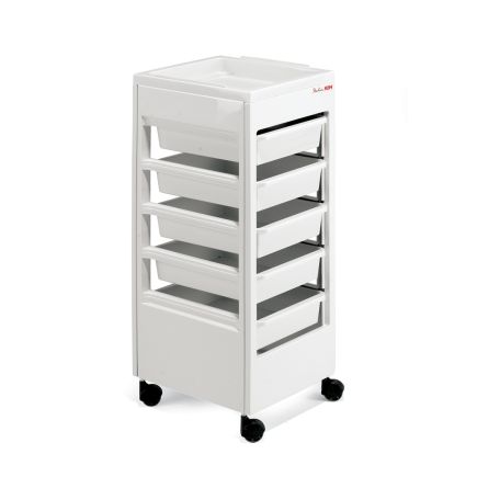 REM Studio Trolley Flat Top White